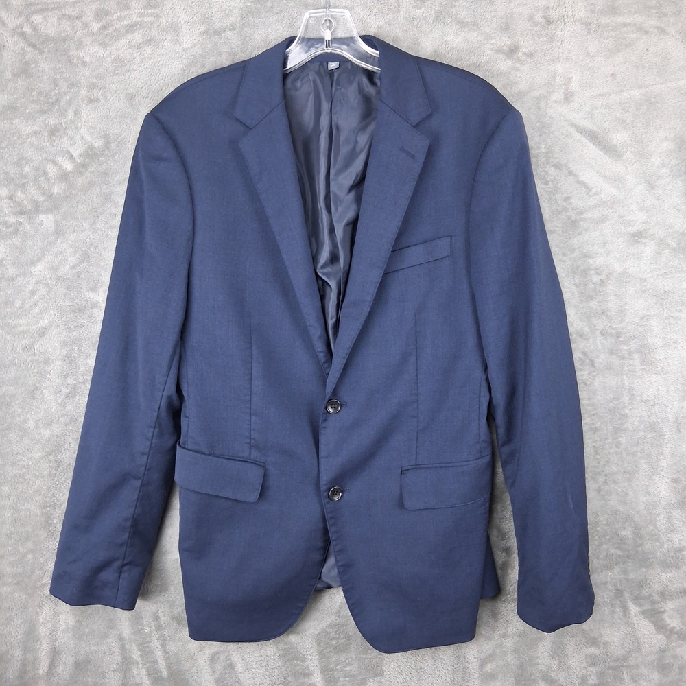 Bonobos Mens Athletic Fit Wool Blend Blazer Navy Blue 38R 13476-BLH06